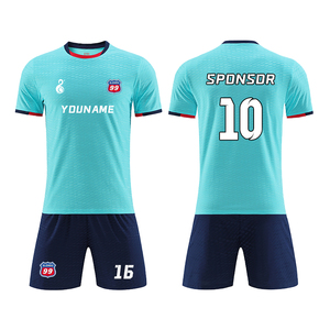 Men's Customizable Soccer Jerseys Set of Football Wear for Teams Sublimation Jersey <strong>Kit</strong> for Adults - Product Image 3