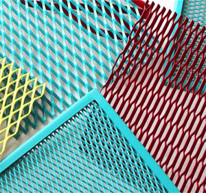 With Frame <strong>Blue</strong> Color Expanded Metal <strong>Mesh</strong> for Window and Door