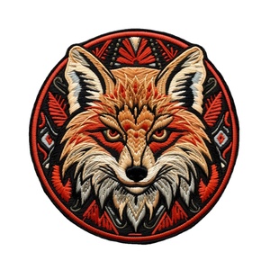 Tùy Chỉnh Nhóm Thương Hiệu May Mặc Logo Phù Hiệu 3D Thiết Kế Thêu Vá Tay Thêu Huy Hiệu Cho Áo Khoác - Product Image 1