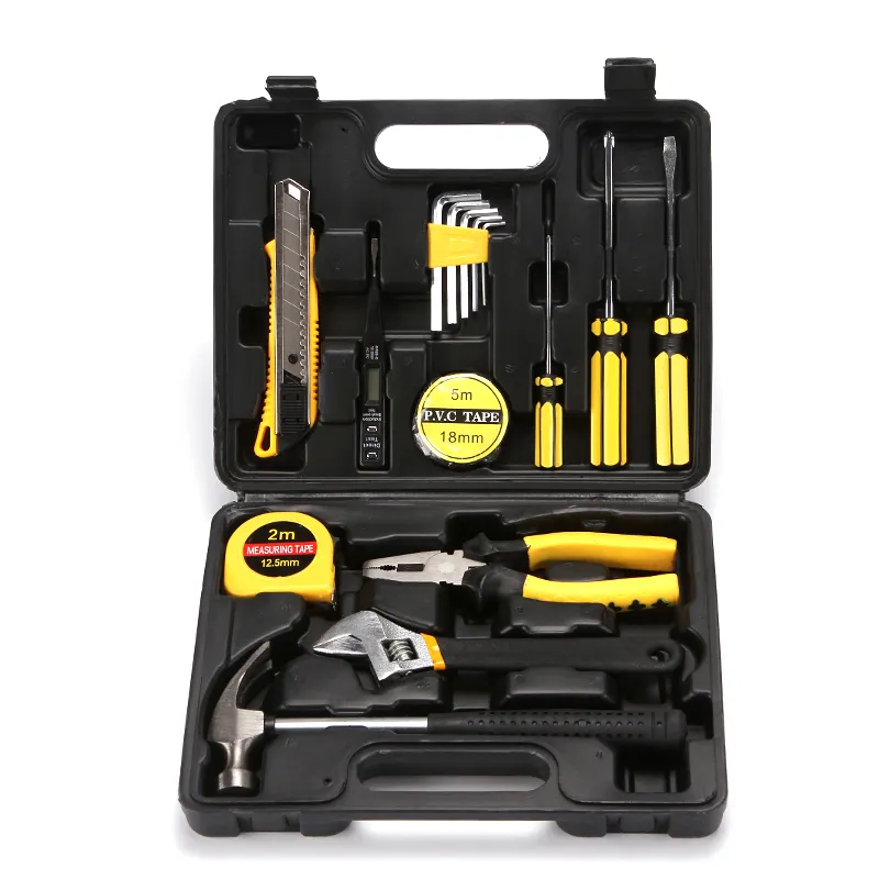 Conjunto De Ferramentas Mecânicas Domésticas Auto Repair Socket Set Home Tool Kit 16pcs Gift Tool Box Set