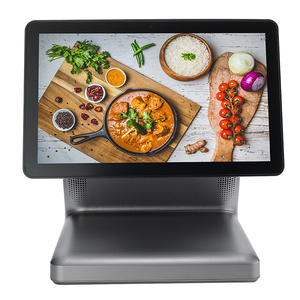 Máquina de sistema POS de escritorio, diseño elegante, WIN/+ Software Android, pantalla táctil capacitiva de 15 ''/15,6'', máquina de facturas de pantallas duales - Product Image 6
