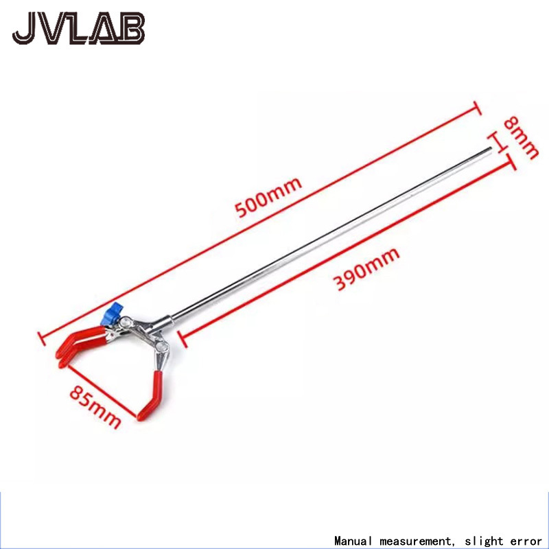 7 500mm Red headed blue knob 3 claw clamp