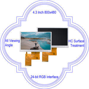 Kalite yönetimi sertifikalı 4.3 inç a-si TFT-LCD LCM Certified renk LCD ekran 7 inç 800X480 tıbbi LCD ekran - Product Image 4