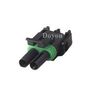 Delphi-paquete de Clima de 2 vías, conector macho hembra sellado ecológico, color negro, 12010973, 12015792 - Product Image 3
