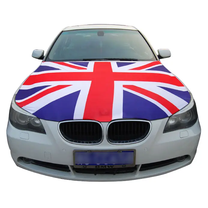 custom united kingdom flag Car Engine Hood Cover Car Bonnet Flag