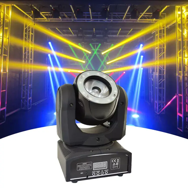 As luzes do feixe conduziram 60w gobo o preço do ponto o casamento do partido conduziu a iluminação movente da fase para o dj