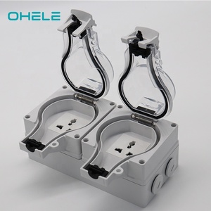Enchufe e interruptor de pared resistente al agua IP66 tipo multifunción