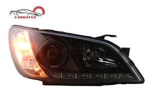 Carlexus sıcak satış far takımı LED DRL ön lambaları dönüş sinyali başkanı işık Lexus IS300 için 1998 1999 2000 - 2005 - Product Image 3
