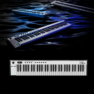Midiplus X6 III 61 Keys Electronic Music <strong>Controller</strong> <strong>Keyboard</strong> Musical Instruments Piano Style Keys USB <strong>MIDI</strong> <strong>Keyboard</strong> <strong>Controller</strong> - Product Image 2