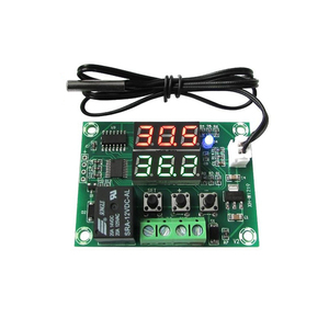 Controlador de temperatura digital de doble pantalla, 2 unidades, 2 unidades