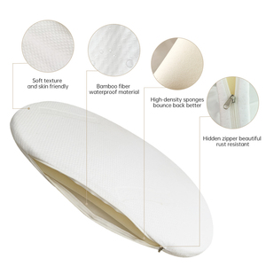 Nhà Máy Giá bông Rope MOSES bé thay đổi giỏ với pad, không thấm nước bao gồm, mềm chăn trẻ sơ sinh, tã Caddy/tổ chức - Product Image 2