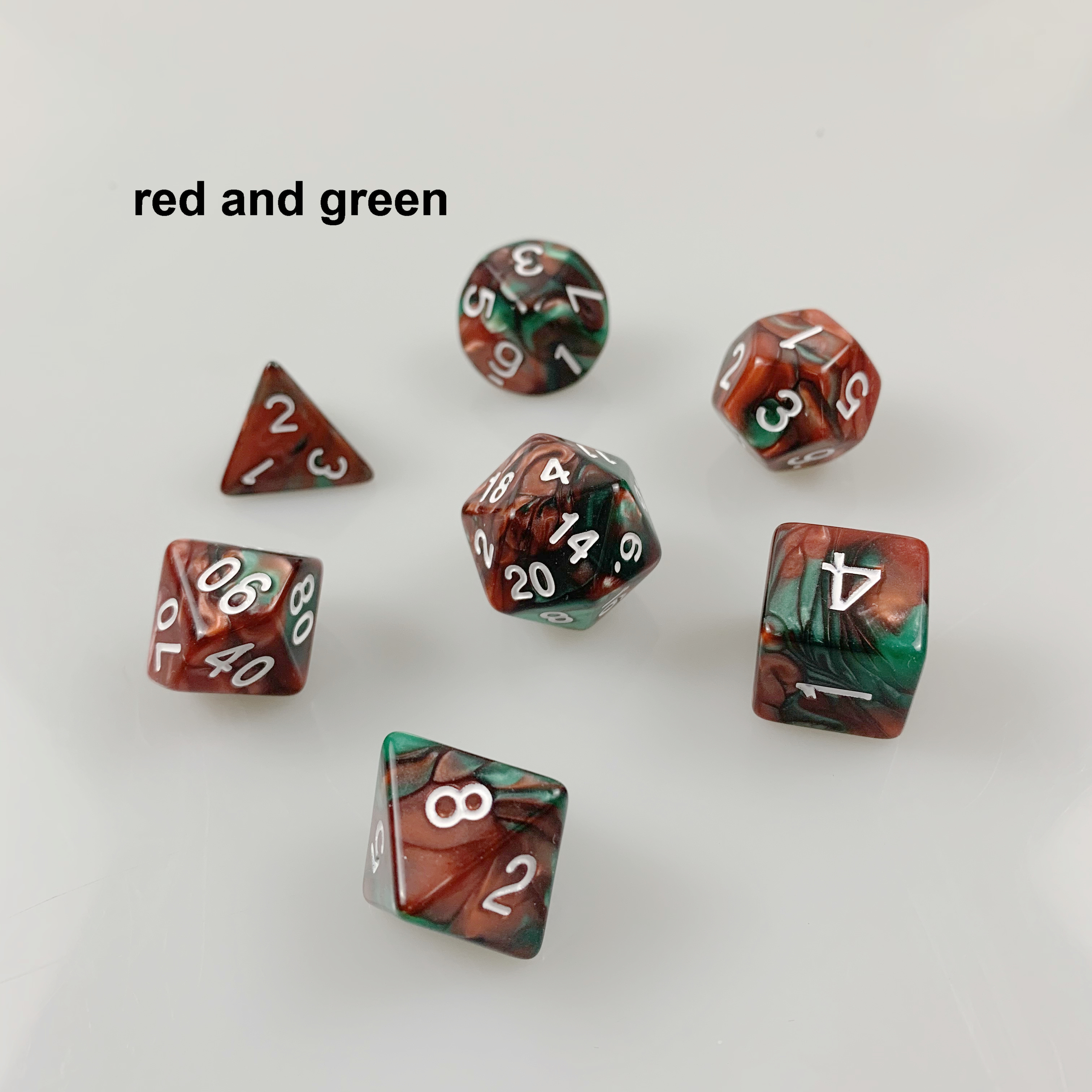 Rouge et vert