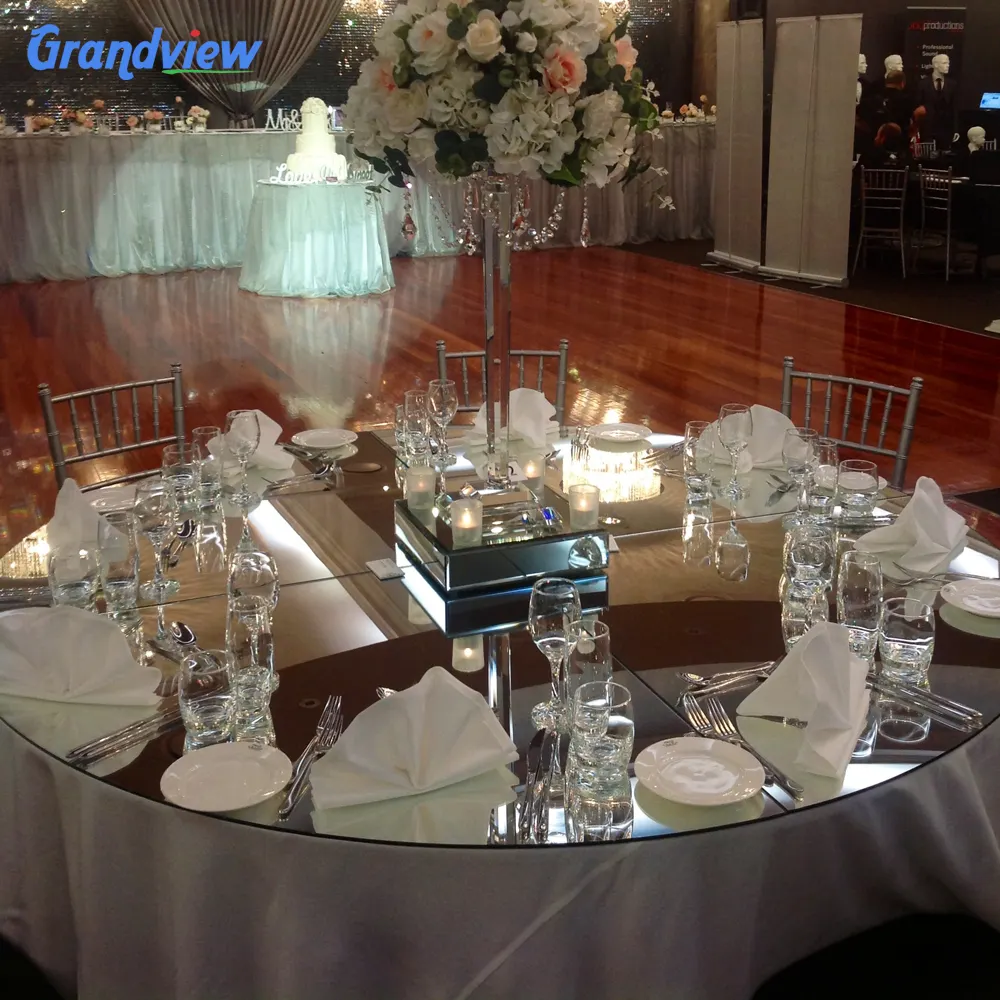 Lámina acrílica para mesa de boda, espejo acrílico de 1mm, cubierta de película de PE o papel artesanal, dureza de superficie alta y brillante, ambos lados