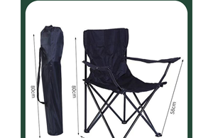 محمولة من الفولاذ المقاوم للصدأ أكسفورد ، سعة 120 كجم للتخييم ، للتنقل والشاطئ - Product Image 3