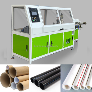 Voll automatische kleine CNC-Papier kerns chneide maschine Automatisches Laden Entladen des runden Messer kreises mit einer einzigen Klinge - Product Image 4