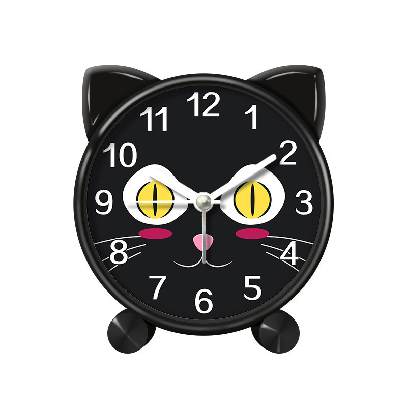 Despertador gato negro