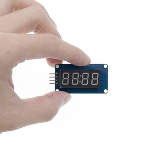 TM1637 4-stelliges LED-Anzeige modul 7-Segment-Anzeige 0,36-Zoll-Uhr Rote Anoden röhre Vier serielle Treiber-LCD-Treiber platine - Product Image 6