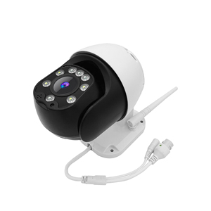 Neueste 2MP und 5MP Weißlicht LEDs Farbe Nachtsicht-Überwachungs kamerasystem drahtlose Außen kuppel PTZ IP-Kamera