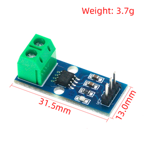 ACS712 5A 20A 30A Range Hall modulo sensore di corrente modulo ACS712 per Arduino 5A 20A 30A - Product Image 4