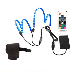 קטנוע עמיד למים הוביל רצועת עבור xiaomi m365 1s pro pro2 mi3 קטנוע חשמלי בטיחות אור מנורת פנס צבע מרובים