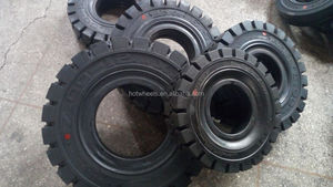 ANYGO Brand 200/50-10 XZ18 Pattern <strong>Click</strong> Solid Rubber <strong>Tires</strong> with Side Hole for Reach Stackers - Product Image 5