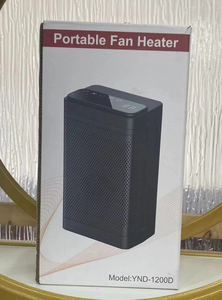 デジタルディスプレイ電気ポータブル1500W安全PTCセラミック高速加熱エアスペースヒーターリモコン付き - Product Image 6
