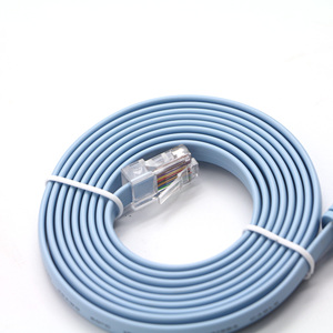 Cavo per Console 1.8M per dispositivi di rete Cisco RJ45 Cat5 Ethernet USB seriale RS232 porta cavi di Rollover treccia per Computer - Product Image 4