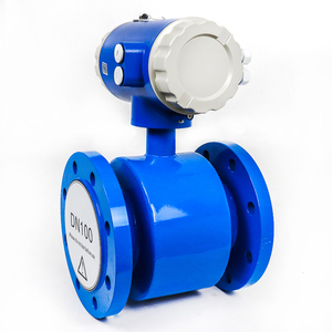 1 Inch Dn25 mm 3.6v Battery Powered Type Electromagnetic Flow Meter Liquid <strong>Water</strong> Flowmeter with Remote Control - Product Image 1