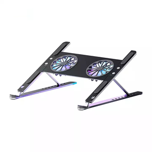 Soporte de refrigeración giratorio de metal ajustable de 360 grados para portátil, soporte giratorio para portátil, función de ajuste de ordenador de escritorio - Product Image 1