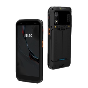 Escáner de código de barras PDA para ordenador móvil, Terminal PDA portátil con Android, 1D, 2D, ocho núcleos, 2,0 GHz, 5,5 pulgadas, NFC, GPS, IP68