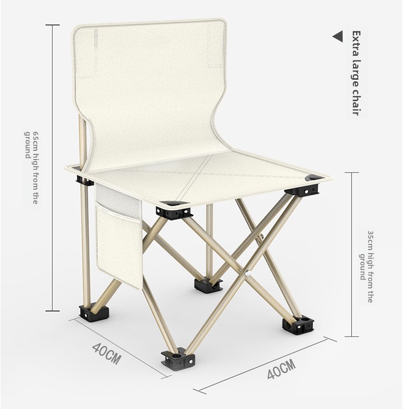 Beige 40 60% de descuento en silla apilable