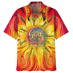 Customized Hawaiian <strong>Shirt</strong> Printed Holy Hands of Jesus Plus Size Short Sleeve Tops Christian <strong>Shirts</strong> for Men and Women Wholesale