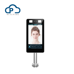 Realpark Sistema Biométrico de Asistencia Facial, Control de Acceso, Reconocimiento Facial, Medición de Temperatura, Detección de Movimiento, Logotipo