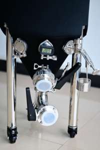 30L 55L 75L 105L cấp thực phẩm thép không gỉ 304 di chuyển nhà sản xuất bia áp lực lên men hình nón bể lên men bia - Product Image 6