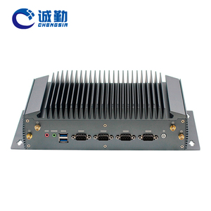 Piesia Fanless Industrial Mini PC Intel Core 12th Alder Lake I3 I5 I7 I9 DDR4 32GB 4*COM 3*LAN 6*USB <strong>Embedded</strong> <strong>Computer</strong> - Product Image 6