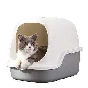 Nieuwste Ontwerp Gesloten Grote Toilet Zelfbak Voor Perzische Kat Verborgen Kattenbak Behuizing - Product Image 1