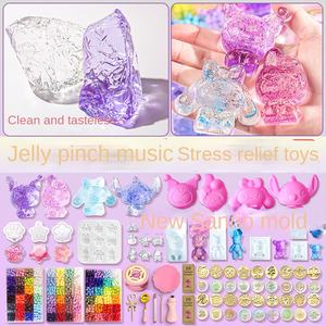 Jelly Silicone Pinch Le lửa sơn con dấu Tự làm Túi đặt mèo của Claw hạt cho cô gái giải nén đồ chơi biểu tượng tùy chỉnh Hộp quà tặng - Product Image 2