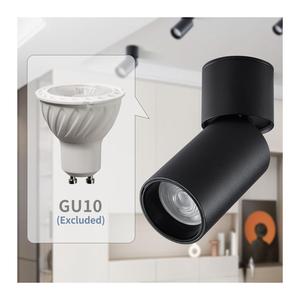 Ayarlanabilir 15W yüzeye monte LED Cob Downlight Modern tasarım spot LED tavan spot ışıkları ayarlamak özelliği GU10 ampul - Product Image 1