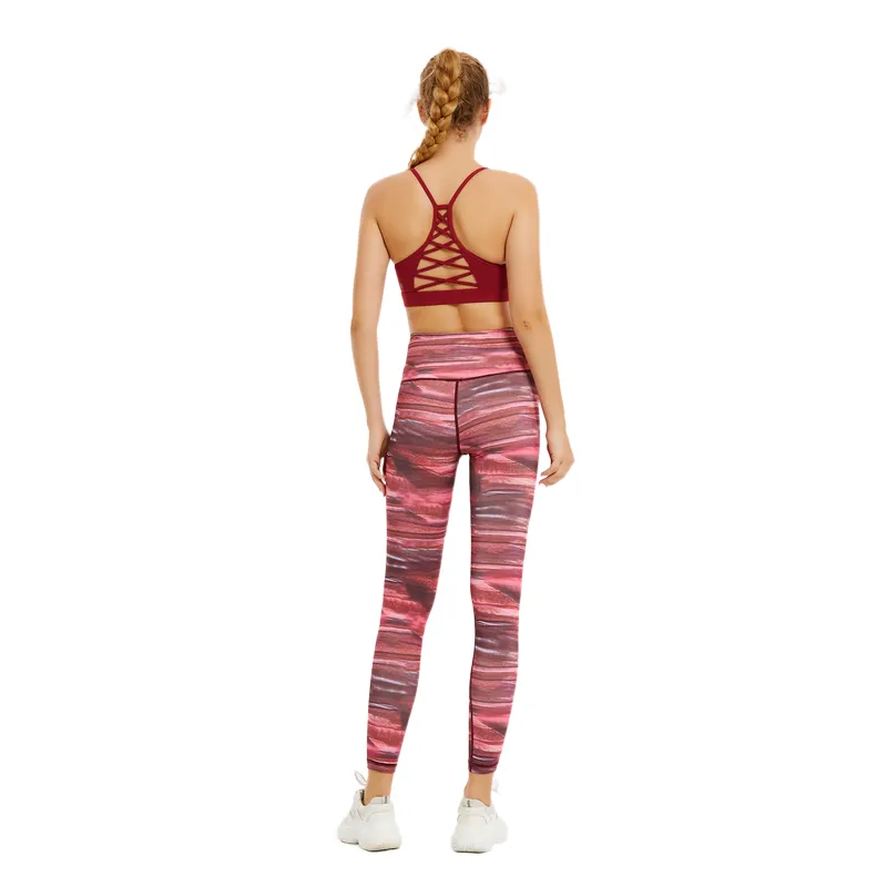 Fabletics High-waisted Pocket Leggings Yoga Pants Gym Leggings Seamless Leggings Butt Lifting Tie Dye Soft Workout Tights
