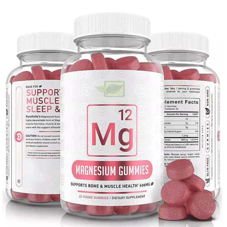 Großhandel Eigenmarke Calm Magnesium Gummibärchen und Magnesium-Gummi