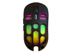 2.4Ghz BT doppia modalità leggera ricaricabile RGB illuminazione Mouse Gaming orientamento della mano destra con Design speciale - Product Image 5