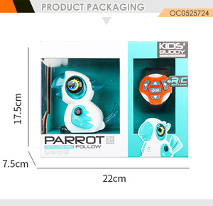 İzle uzaktan kumanda kuş 2021 bebek robot araba oyuncak çocuklar hafif ses ile - Product Image 5