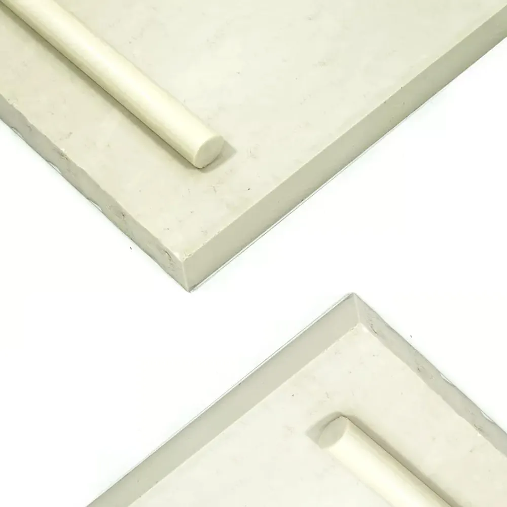 Engineering Plastic Sheet Pps Block Pps Sheet Polyphenylene Sulfide Parts Pps Rod For Industry
