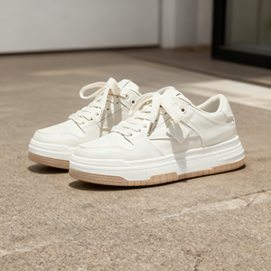 Thiết kế mới nhất thiết kế retro phong cách của nam giới dày đế giày thể thao người đàn ông đi bộ ngoài trời Chạy phong cách thoáng khí giản dị Giày - Product Image 2