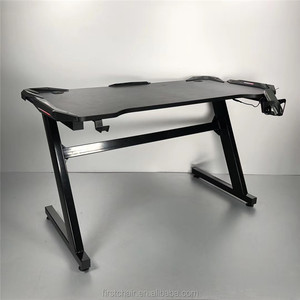 LED-Gaming-Schreibtisch Büro tisch PC Computer Bester Gaming-Schreibtisch für rechteckigen Holz-Gaming-Tisch - Product Image 3