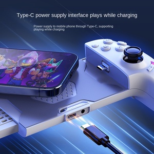 Jia Ying Aojia maniglia MaxType-C cablata Controller di gioco telescopico per Android e IOS Pull interruttore per telefoni cellulari e giochi per Computer - Product Image 4