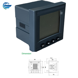 Intelligentes multifunktion ales Messgerät 3-Phasen-4-Draht-Leistungsmessgerät AC-Energie monitor Kwh-Stromzähler für die Gebäude automation - Product Image 3