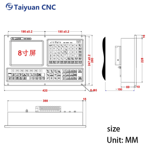 Controlador CNC profesional para enrutador y aplicaciones industriales de máquina de torno de 5 ejes - Product Image 2
