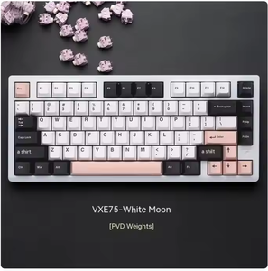 Teclado mecánico inalámbrico ATK VXE75, 3 modos, 2,4G, teclado BT, teclado de aluminio RGB, tecla completa, teclado de intercambio en caliente para jugadores - Product Image 2
