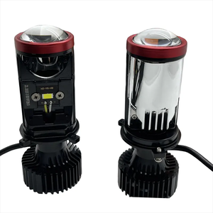 Y8เลนส์โปรเจคเตอร์ LED ไฟหน้า LED ลำแสงสูงต่ำ H4เลนส์โปรเจคเตอร์ - Product Image 3